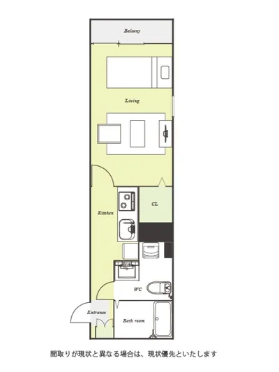 ユニオンマンスリー千葉駅レリシア１