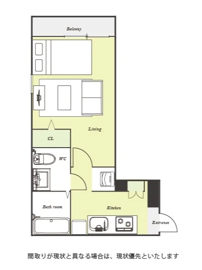 ユニオンマンスリー千葉駅レリシア１