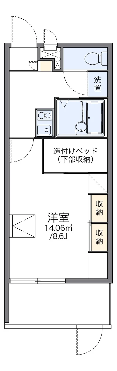 レオパレスコンフォール石橋B