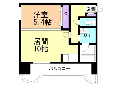JOG旭川マンスリー【30日未満相談可・買物公園徒歩圏・Wi-Fi無料・エアコン・オートロック】