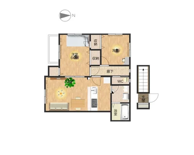 Kマンスリー石巻あゆみ野駅南（北北上運河前）