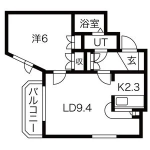 【大通駅まで地下鉄で7分★最寄駅まで徒歩1分！！エアコン付き・WiFi無料・スマートテレビ】メトロハイム28