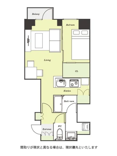 ユニオンマンスリー渋谷カディナ１