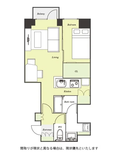 ユニオンマンスリー渋谷カディナ1