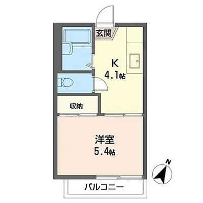 琵琶湖近くアパート　安土ハイツ