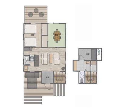 湯布院天然温泉　廓然庵