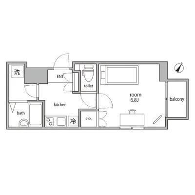 RマンスリーNo.24 東神奈川　京急徒歩3分・JR徒歩4分