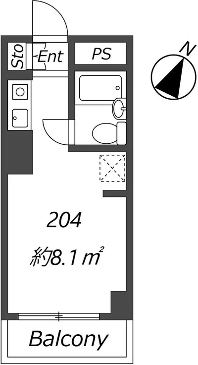 横浜駅まで乗り換えなし16分。家具家電付きアパートメント！