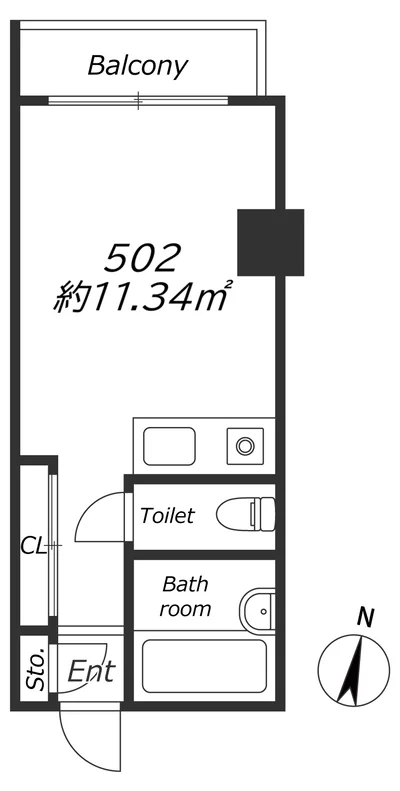 本町4分！なんば6分！家具家電付き