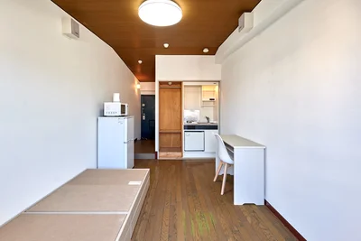 梅田6分！家具家電付き、水道契約不要！