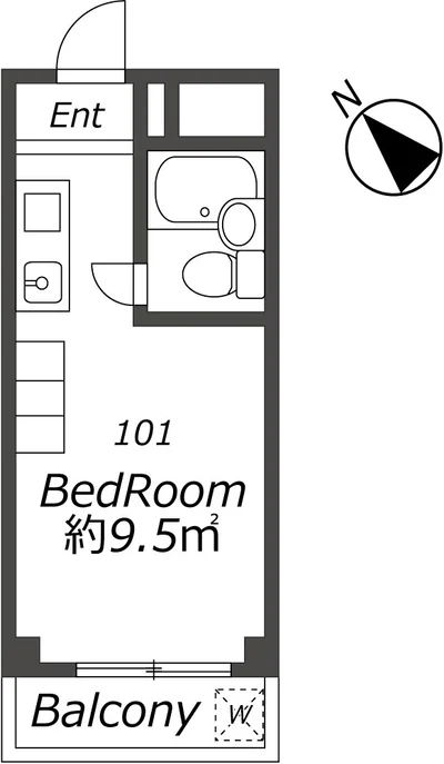通勤・通学にも便利な立地！家具家電・水道契約不要