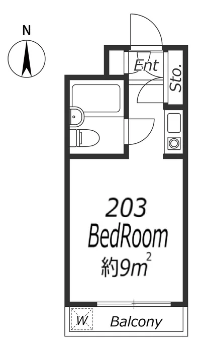 横浜駅まで乗り換えなし7分。家具家電付きアパートメント！