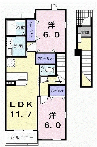 オーブ　メゾン　アミナ　Ｂ棟