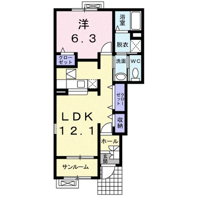 ベルヴィル松代 A