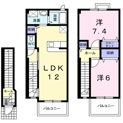 ガーデンハウス朝日山　Ｄ