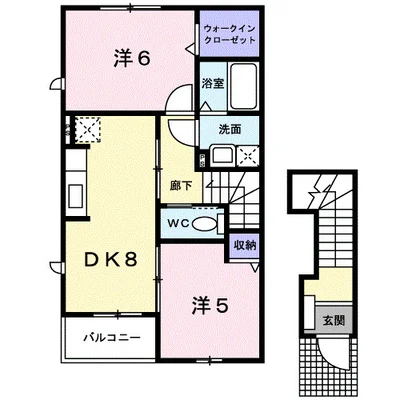 メゾン　カルム　Ⅱ