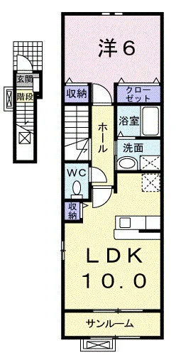 ラック ヴィラⅡ B