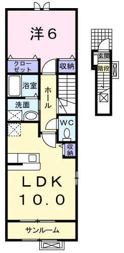 ラック ヴィラⅡ B