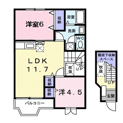 パークビサイド　一ツ橋Ａ