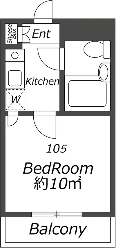 横浜駅まで乗り換えなし12分。家具家電付きアパートメント!