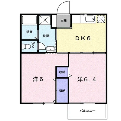 サンテラス窪　Ｂ