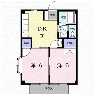 迫間ラッキーハイツⅡ