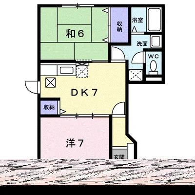 グリーンコート東館　Ａ