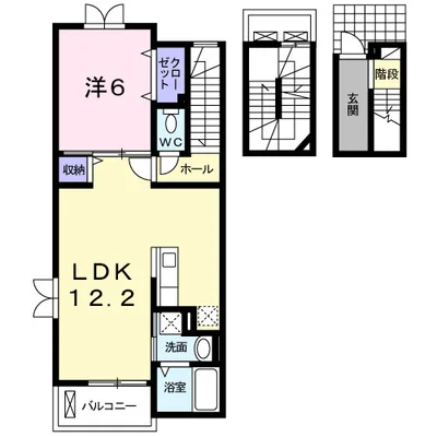 ラインハイム足立山A