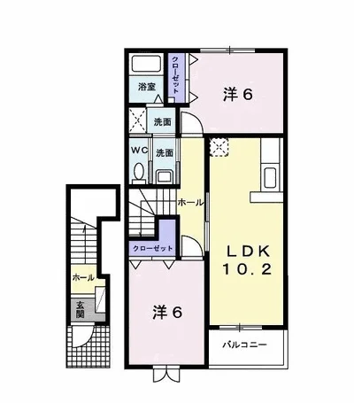 メゾンラルジュ　Ｂ