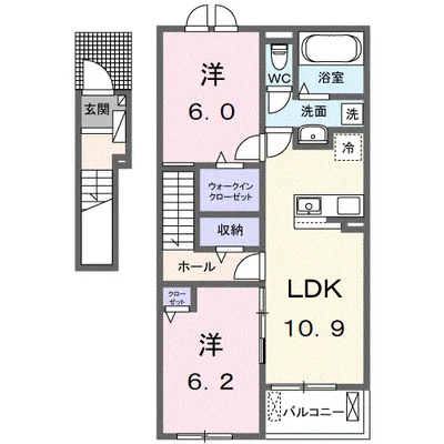 クロスサイド アパートメントⅠ