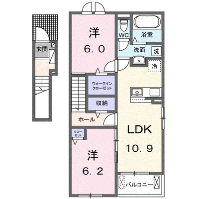 クロスサイド アパートメントⅡ