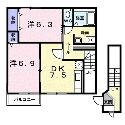まっちゃハウス Ⅱ D