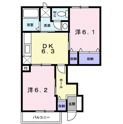 フローラ・フラッツ　Ｃ