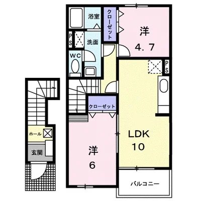リバーコート　Ｄ