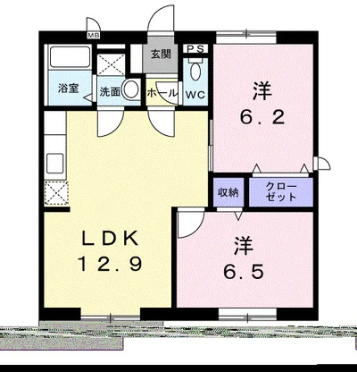 リバーパークタモツB棟