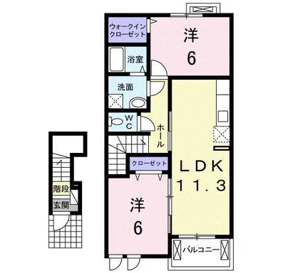 フリーデ　ハイム　Ａ