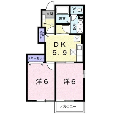 レジデンスブロッコリー　Ｂ棟