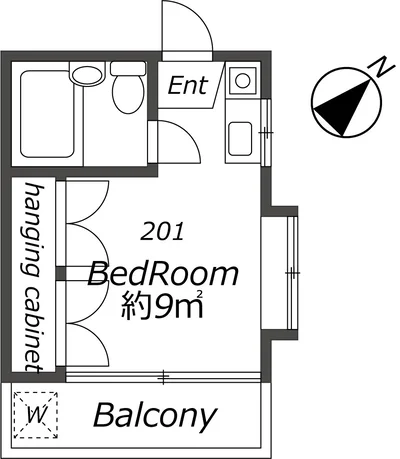 新宿まで電車で5分！家具家電付きアパートメント
