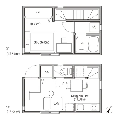 RマンスリーNo.31　 桜木町戸建て【２名入居可】