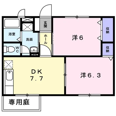 プリエ－ルハイツ　Ｂ