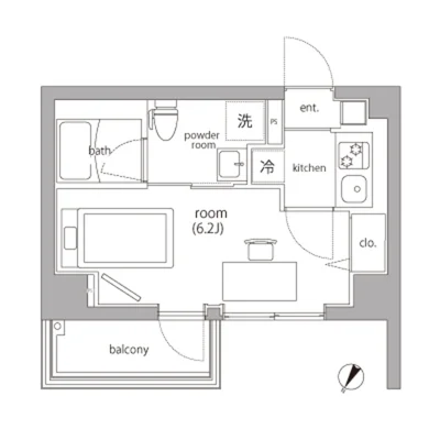 RマンスリーNo.56  川崎八丁畷　京急線・南武線徒歩5分（川崎市川崎区池田２丁目）