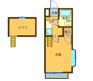 竜王駅徒歩5分✨憧れのロフト付き❗Wi-Fi無料🎶TM28