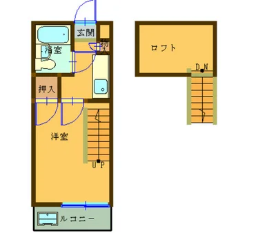 竜王駅から5分❗アクセス良好✨ロフト付き♪家具家電❗TM29