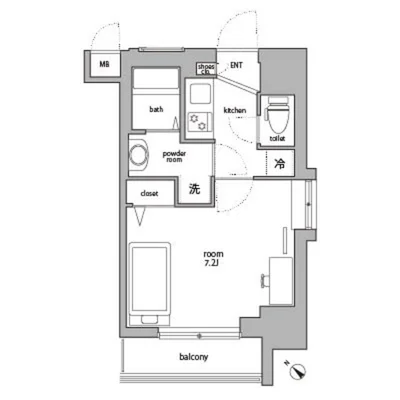 RマンスリーNo.37　新横浜【徒歩9分/東海道新幹線含】（横浜市港北区新横浜１丁目）