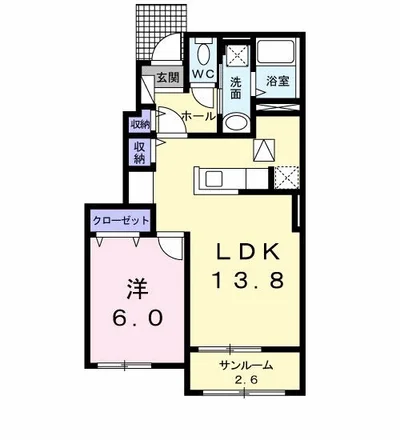 サンヴェール大芝Ⅱ　Ｂ