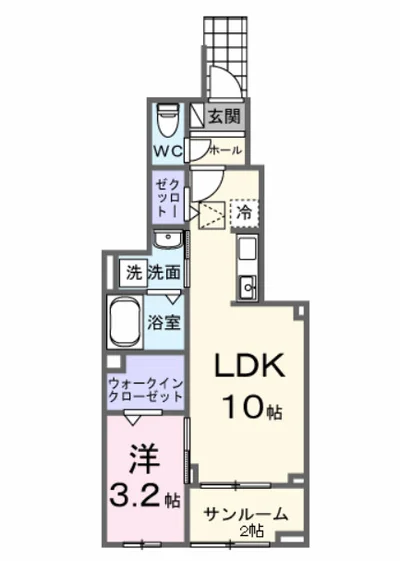 ヒカルサ甲府国母　イースト