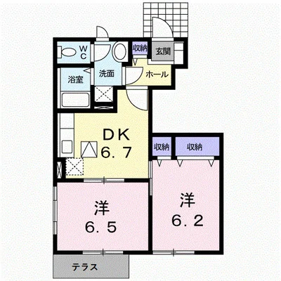 シャイニング ローズB棟