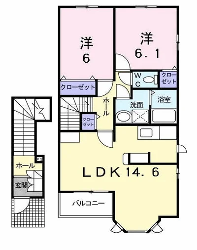 メルシー　ボンジョルネ　Ａ棟