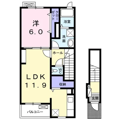 ヴィラ・大堀端C
