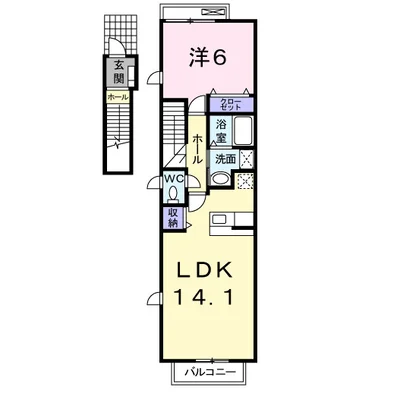 アライブ泉Ⅲ　Ｂ
